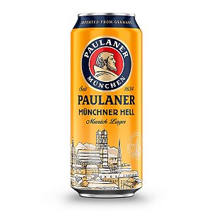 Cerveja Alemã Paulaner Munchner Hell Importado Lata 500ml
