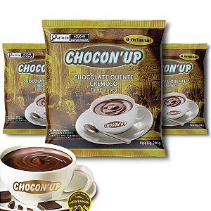 Chocolate em pó Choconup Tradicional 200g (3 Unidades)