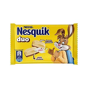 Nesquik Duo Chocolate Misto Branco Ao Leite Nestlé 70g