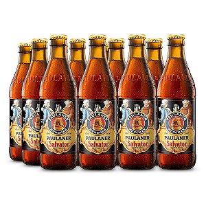 Cerveja Paulaner Salvator Puro Malte Garrafa 330ml (12 Und)