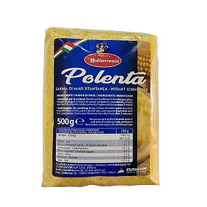 Polenta Instantânea Italiana La Mediterranea 500g