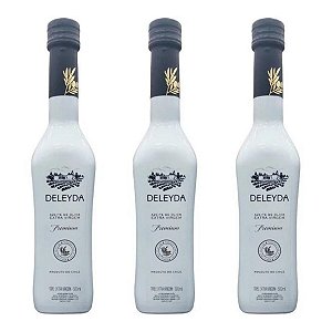 Azeite Chileno Deleyda Extra Virgem Premium 500ml (3x)