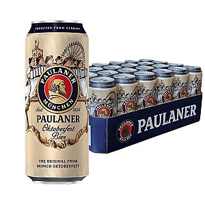 Kit 24 Cerveja Paulaner Edição Especial Oktober Bier 500ml