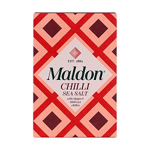 Sal Marinho Inglês Maldon Com Chili 100g