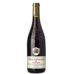 Vinho Tinto Francês Prince Galien Pinot Noir Pays d`OC 750ml