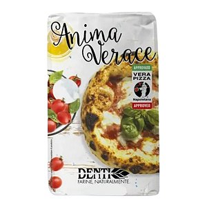 Farinha Italiana 00 para Pizza Napoletana Molino Denti 1 Kg