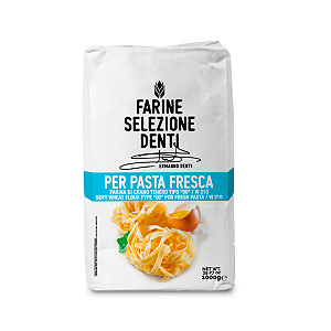Farinha Italiana Tipo 00 para Pasta Fresca Molino Denti 1Kg