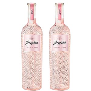 Kit 2 Vinhos Italiano Freixenet Fino Italian Rosé Seco 750ml