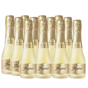 Kit 12 Espumantes Cava Freixenet Carta Nevada Demi-SEC 200ml