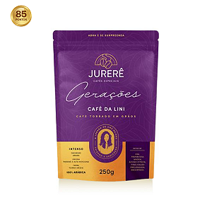 Café Especial Jurerê Da Lini Torrado Em Grãos 250g