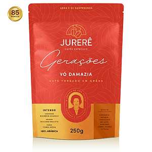 Café Especial Jurerê Da Vó Damazia Em Grãos Torrado 250g