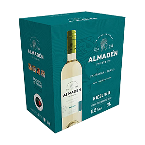 Vinho Branco Seco Almadén Riesling Bag In Box 3l