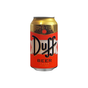 Cerveja Duff Beer Lager Lata 330ml