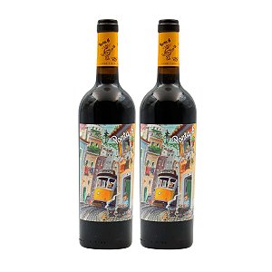 Kit 2 Vinhos Tinto Português Porta 6 750ml