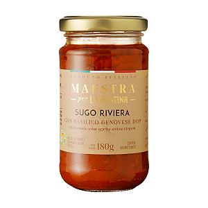 Molho Italiano Riviera Genovese 180g Maestra La Pastina