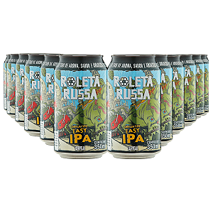 Kit 12 Cervejas Roleta Russa Easy IPA 350ml