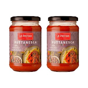 Molho Puttanesca Italiano La Pastina 320g (2 Unidades)