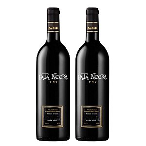 Kit 2 Vinhos Tinto Espanhol Pata Negra Oro Tempranillo 750ml