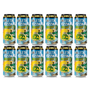 Kit 12 Cervejas Roleta Russa Zero Carbo 473ml