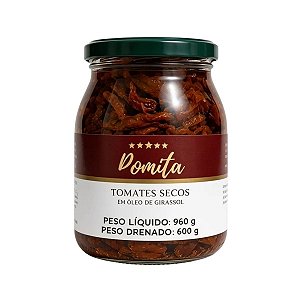 Tomates Secos Pomita em Óleo de Girassol 600gr