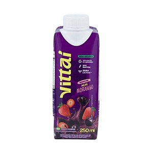 Smoothie Vittaí Açaí Sabor Morango 250ml