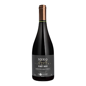 Vinho Tinto Seco Miolo Single Vineyard  Pinot Noir 750ml