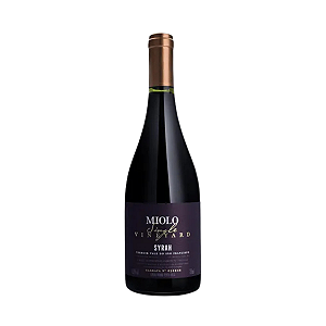 Vinho Tinto Seco Miolo Single Vineyard  Syrah 750ml