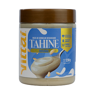 Pasta De Gergelim Tahine Original Vittaí 230g Zero Lactose
