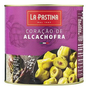 Coração de Alcachofra La Pastina em Conserva 1,2kg