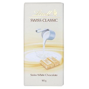 Chocolate Lindt Branco Swiss Classic 100 g