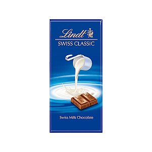 Chocolate Lindt Milk Ao Leite Swiss Classic 100 g