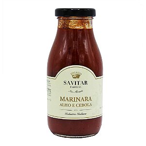 Molho Marinara Com Alho E Cebola Savitar 250G