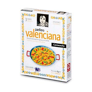 Tempero Espanhol Paellero Carmencita Valenciana 12g Paella