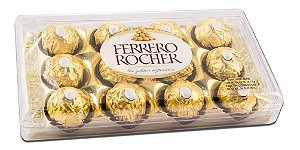 Bombom Ferrero Rocher Avelã Caixa com 12 Un 150 gr