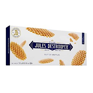 Biscoito Belga Jules Destrooper Amanteig Butter Waffles 100G