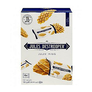 Biscoito Belga Jules Destrooper Chocolate Minis 126 G