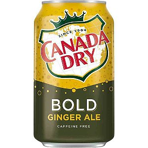 Refrigerante Canada Bold Ginger Ale 355ml - Importado Eua