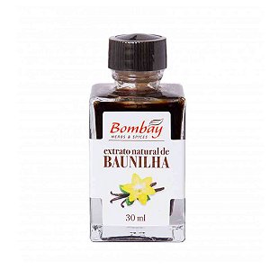 Extrato Natural de Baunilha Bombay 30 ml