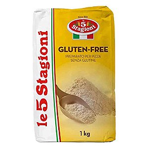 Farinha Italiana Le 5 Stagioni Sem Gluten Gluten Free 1 Kg