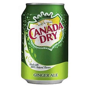 Refrigerante Canada Dry Ginger Ale Original Importado 330 ml