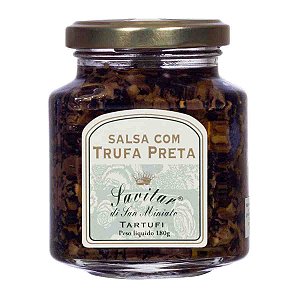 Salsa De Trufa Preta 90% Savitar 180 Gr Original