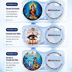 Case (Estojo) Brilliant Eyes | TRANSPARENTE