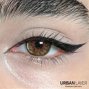 Lente de Contato Urban Layer Cleopatra Gold | COM OU SEM GRAU