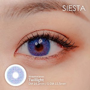Lente de Contato Siesta Twillight | COM E SEM GRAU