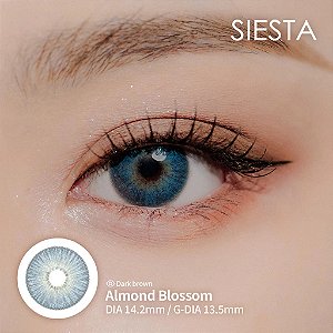 Lente de Contato Siesta Ultra Moist Almond Blossom | COM E SEM GRAU