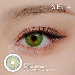 Lente de Contato Siesta Ultra Moist Dancer Tilting | COM E SEM GRAU