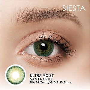Lente de Contato Siesta Ultra Moist Santa Cruz | COM E SEM GRAU