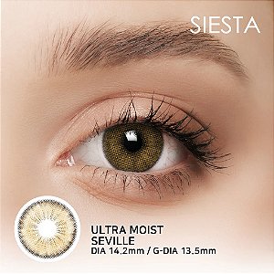 Lente de Contato Siesta Ultra Moist Seville | COM E SEM GRAU