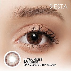 Lente de Contato Siesta Ultra Moist Toulouse | COM E SEM GRAU