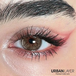 Lente de Contato Urban Layer Memphis Brown | COM OU SEM GRAU